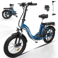 HITWAY 20-in Adult unisex E-bike in Blue | BK6M-HW-BLUE