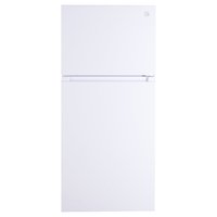 Kenmore 18.1-cu ft Standard-Depth 30-in Wide Top-Freezer Refrigerator with Ice Maker ( White ) ENERGY STAR Certified | 4672312