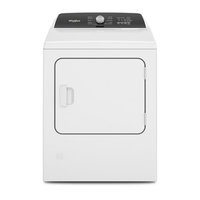 Whirlpool 7-cu ft Vented Gas Dryer with Steam Cycle ( White ) | WGD5050LW