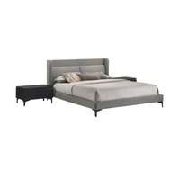 Armen Living Legend Gray/dark gray Queen Bedroom Set | SETLEBDCHQN3A