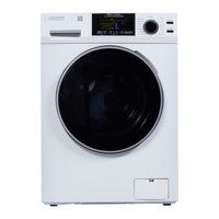 Equator Advanced Appliances CONVERTIBLE 1.9-cu ft Vented All-In-One Washer Dryer Combo ( White ) Stainless Steel | EZ 5500 CV WHITE