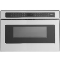 Cafe 23.9-in 1.2-cu ft 1000 -Watt Microwave Drawer ( Stainless Steel with Brushed Stainless Handles ) | CWL112P2RS1