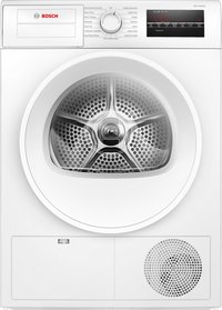 Bosch 300 Series Medium Stackable Ventless Electric Dryer ( White ) Energy Star Certified Stainless Steel | WPA12100UC