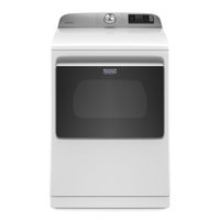Maytag Smart Capable 7.4-cu ft Vented Electric Dryer with Steam Cycle ( White ) | MED7230HW