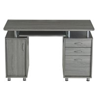 Maocao Hoom 23.5-in Gray Modern/Contemporary Computer desk | BH4985-GRY