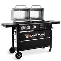 Brand-Man Grills BMHOS Black 3 -Burner Liquid Propane Gas Grill one_size | BMHOS-GC-S