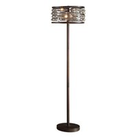 Benzara Floor Lamps 60-in Bronze Standard Floor Lamp with No shade Shade one_size | BM308918