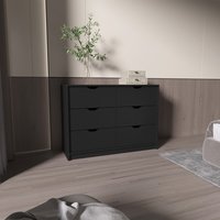 LOVMOR Wenge 4-Drawer Dresser | SF-J-B062P175094