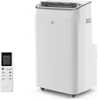 WhizMax 12000 BTU Portable Air Conditioners- 3-In-1 Portable AC Unit with Built-In Cool- Dehumidifier - Fan Modes for Room Up to 550 Sq Ft in White