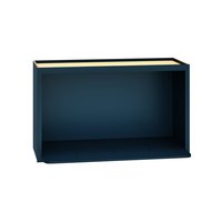 Diamond Express Jamestown 30-in W x 18-in H x 12-in D Regatta Blue Microwave Wall Fully Assembled Plywood Cabinet Recessed Panel Shaker | 330 MW3018