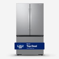 Samsung Standard-Depth Mega Capacity 31.5-cu ft 3 -Door Smart Compatible French Door Refrigerator with Dual Ice Maker with Water Dispenser