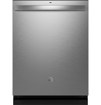 GE 24-in Top Control Built-in Dishwasher ( Fingerprint Resistant Stainless Steel ) With Third Rack, Dry Boost , 47-Decibel | GDT650SYVFS