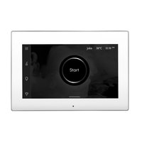Mr. Steam iSteamX White - Polished Chrome Steam Generator Control Kit | ISXWHPC