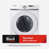 Samsung 7.5-cu ft Stackable Vented Electric Dryer ( White ) | DVE45T6000W