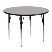 Flash Furniture Gray Round Kid's Play Table | 847254025195