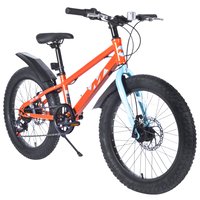 LOVMOR 20 Inch Kids Fat Tire Bike 5 Years 7 Speed Dual Disc Brakes | SF-WO-W1019P203873
