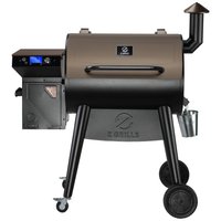 Z GRILLS 697-Sq. in Bronze Pellet Grill | ZPG-7002C3E