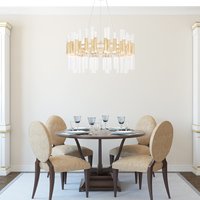 CWI Lighting Orgue 72 -Light Multiple finishes Gold Modern/contemporary For Use in Bathrooms, Bedrooms, Dining Rooms, Foyers, Kitchens, Living Rooms