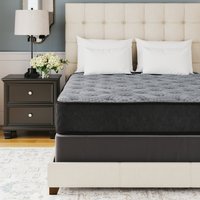 Signature Design by Ashley Comfort Plus Full Medium Mattress with Gel Memory Foam and 528 Wrapped Coils Polyester in Gray | M50921