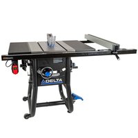 DELTA Contractor saws 10-in 15 -Amp 120 -Volt Contractor Table Saw with Fixed Stand | 36-725T2