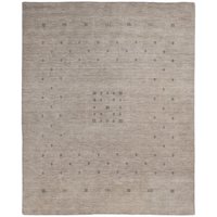 Solo Rugs Gabbeh 5 x 8 (ft) Loomed Wool Taupe Rectangular Indoor Tribal Professionally Clean Only Area rug in Brown | S9417-05000800-TAUP