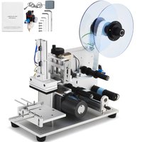 VEVOR Electric Flat Labeling Machine 25-60pcs/min Flat Surface Label Applicator for Cardboard Boxes/Square Bottles/Tin Cans Labeler Suitable for Item