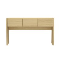 Blisstyle Console Table in Natural Oak Farmhouse Long Console Tables Decor for Entryway Living Room With Storage Behind Couch one_size | CT228