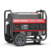 CRAFTSMAN Performance Recoil Start 4500 / 3650 -Watt Gasoline Single fuel Portable Generator | CMXGGFMP03633
