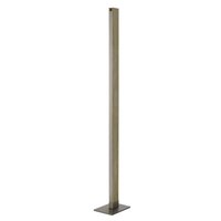 Benzara Floor Lamps 61-in Brown Standard Floor Lamp with Rubber | BM271958