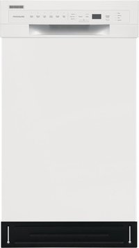 Frigidaire Stainless Steel Tub 18-in Front Control Built-in Dishwasher ( White ) ENERGY STAR, 52-Decibel Standard Sound Level | FFBD1831UW