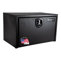 Buyers Products 30-in x 18-in x 18-in Black Steel Underbody Truck Tool Box Stainless Steel | 1732503MPP
