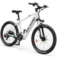 Goldoro 26-in Adult unisex E-bike in White | EB26X7-WT