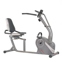 Sunny Health & Fitness Friction Recumbent cycle Exercise Bike | SF-RB4936