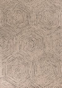 Everyday Woven Bellington 9 x 12 (ft) Tufted Wool Ivory Rectangular Indoor Ombre French Country Area rug Cotton in White | EVE16079X12