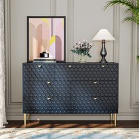 Mondawe Blue 6 -Drawer 47.8-in Standard dresser | MO-JH-017-MO