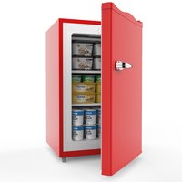 COWSAR 2.3-cu ft Garage Ready Upright Freezer ( Red ) | LSD68UF75R