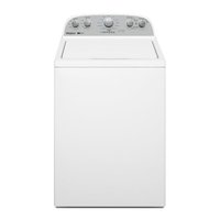 Whirlpool High Efficiency 2-piece removable agitator Small ( 3.8-cu ft ) Top-Load Washer ( White ) Stainless Steel | WTW4957PW