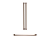 Cafe French Door Refrigerator 3 Piece Handle Kit- Brushed Copper | CXMB3H3PNCU