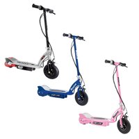 Razor E125 Motorized Rechargeable Electric Scooters, 1 Pink, 1 Blue, and 1 Black | 108455