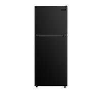 Frigidaire 10-cu ft Counter-Depth 26.22-in Wide Top-Freezer Refrigerator ( Black ) Garage Ready | EFR1033-BLACK