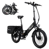 GO POWER BIKE 20-in Adult unisex E-bike in Black | BK49BLK