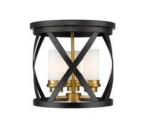 Z-Lite Cordon Matte Black Incandescent Medium base (E-26) Pool Table Lighting | 2306-4MB-MEB