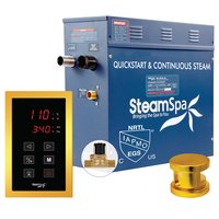 SteamSpa Oasis 4500-Watt Gold Steam Generator | OAT450GD-A