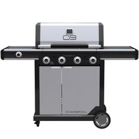 Charbroil Commercial Series Grill and Griddle Combo Stainless Steel 4 -Burner Infrared Liquid Propane and Natural Gas Grill 1 -Side Burner | 463263924