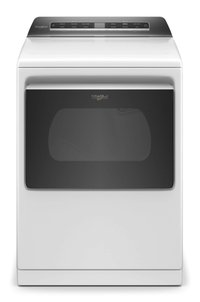 Whirlpool Smart Capable 7.4-cu ft Vented Electric Dryer with Steam Cycle ( White ) | WED8127LW