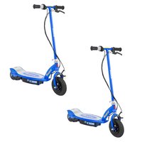 Razor E100 Kids Ride On 24V Motorized Electric Powered Scooters, Blue (2 Pack) | 108529
