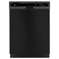 Whirlpool 24-in Front Control Built-in Dishwasher ( Black ) , 1 Hour Wash cycle , 55-Decibel | WDF330PAHB