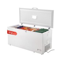 SVOPES Chest Freezer 17 Cu.ft Freestanding Top Open Door Commercial Chest Freezers Large Deep Freezer with 4 Removable Baskets Locking Lid Adjustable