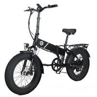 Qeetex Folding Ebike Foldable E-bike for Adults 48V 500W Max Speed 32kmph 20X4 | GWPOU-0AIC1HLL