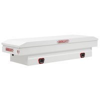 WEATHER GUARD 62-in x 20-in x 13-in White Steel Crossover Truck Tool Box | 156-3-04